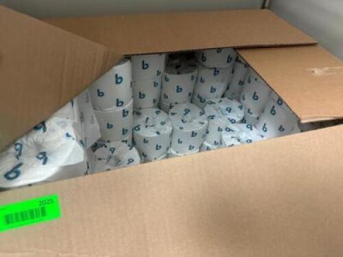 DESCRIPTION PARTIAL CASE OF TOILET TISSUE LOCATION KITCHEN QTY 1