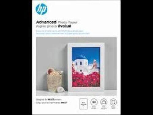 DESCRIPTION: (10) PACKS OF (150) SHEETS OF PHOTO PAPER BRAND/MODEL: HP PHOTO PAPER INFORMATION: GLOSSY BROCHURE LASER PAPER SIZE: 5 X 7 RETAIL$: $49.2