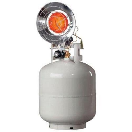 DESCRIPTION: (2) SINGLE TANK TOP HEATER BRAND/MODEL: MR.HEATER/MH15T ADDITIONAL INFORMATION: PROPANE/10,000-15,000 BTU RETAIL$: $59.51/EA SIZE: 9.75"L