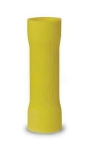 DESCRIPTION: (2) PACKS OF (50) BUTT SPLICE BRAND/MODEL: GARDNER BENDER/75-126 INFORMATION: YELLOW/12-10 AWG RETAIL$: $21.64 PER PK OF 50 QTY: 2