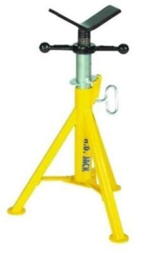 DESCRIPTION: (2) HEAVY DUTY JACK STAND BRAND/MODEL: SUMNER/78038 INFORMATION: YELLOW/CAPACITY: 2,500 LBS RETAIL$: $104.80 EACH SIZE: 21-36"H X 1-1/2"A