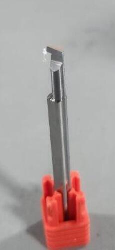 DESCRIPTION: (6) CARBIDE TIPPED BORING TOOLS BRAND/MODEL: ITI TL083111 SIZE: .185" DIA .063" RETAIL$: $121.30 QTY: 6