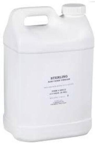 DESCRIPTION: (1) RAW CIDER VINEGAR BRAND/MODEL: STERLING #00012 SIZE: 2.5 GALLONS RETAIL$: $40.00 EA QTY: 1