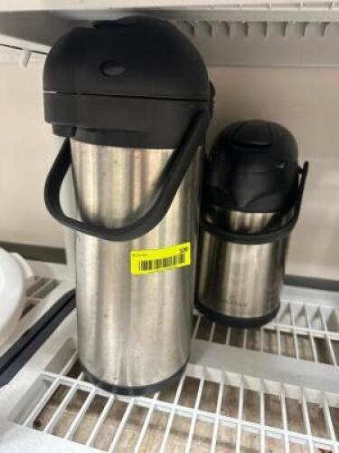 (2) - COFFEE DISPENSERS
