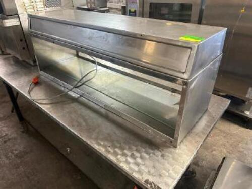 46" PASS THRU HOT PLATE WARMER