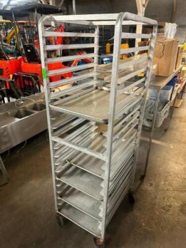 TWENTY PAN TRAY RACK