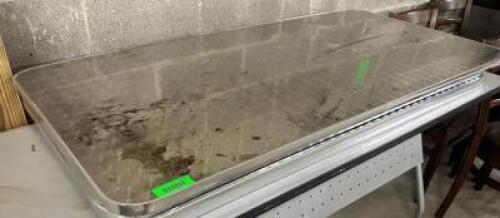(4) 48" X 30" REFLECTIVE LAMINATE TABLE TOPS