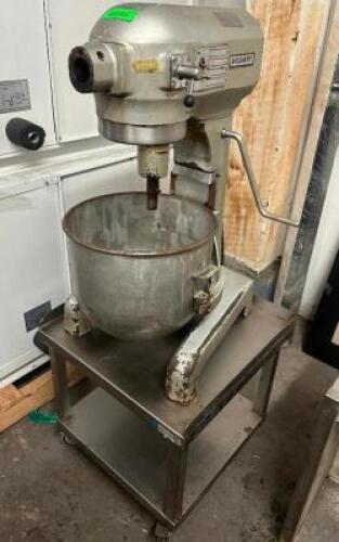HOBART 20 QT MIXER W/ STAND AND BOWL. NO ATTACHMENTS