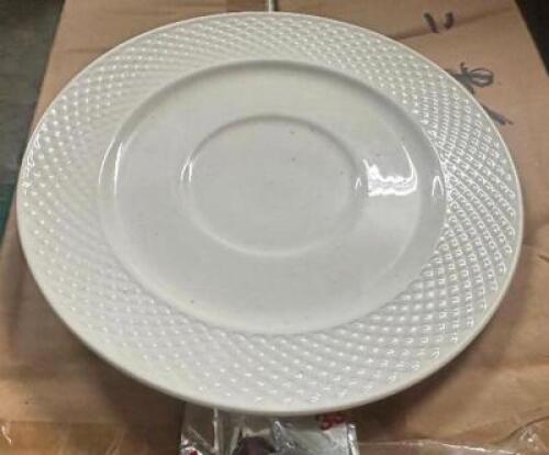 (1) CASE OF 6" CHINA SAUCERS