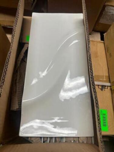 (1) CASE OF 17 1/2" CHINA PLATTERS