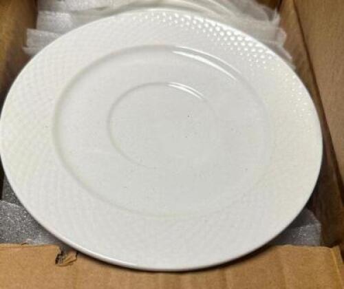 (1) CASE OF 6" CHINA SAUCERS