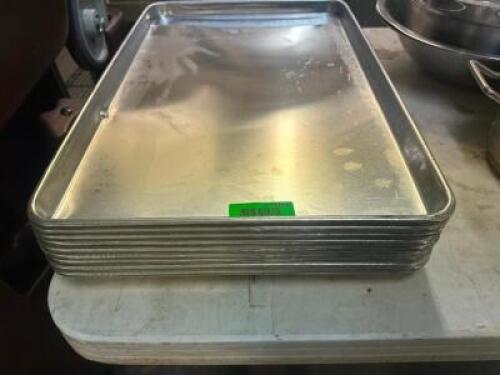 (9) HALF SIZE SHEET PANS.