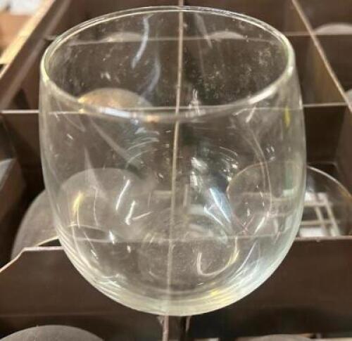 (16) STEMLESS WINE GLASSES