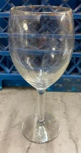 (12) WINE GLASSES