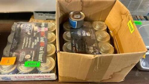 (1) LOT OF ASSORTED STERNO FUEL CANS
