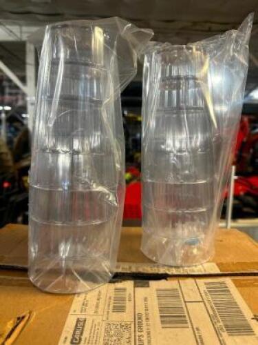 (48) 32 OZ CLEAR PLASTIC