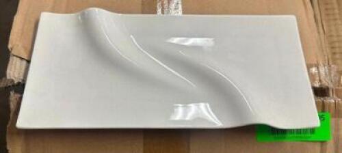 (1) CASE OF 10" CHINA PLATTERS