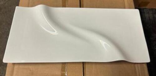 (1) CASE OF 14" CHINA PLATTERS