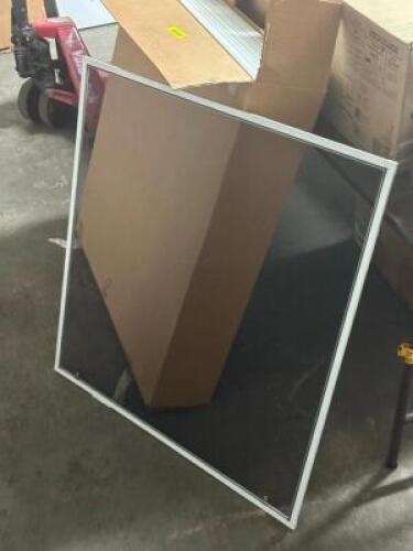 LARGE BOX OF WINDOW SCREENS