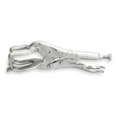 DESCRIPTION: (2) WELDING CLAMP BRAND/MODEL: IRWIN VISE-GRIP/25ZR INFORMATION: ALLOY STEEL/U-SHAPED JAWS RETAIL$: $17.84 EACH SIZE: 9.2"L X 2.9"W X 2.6