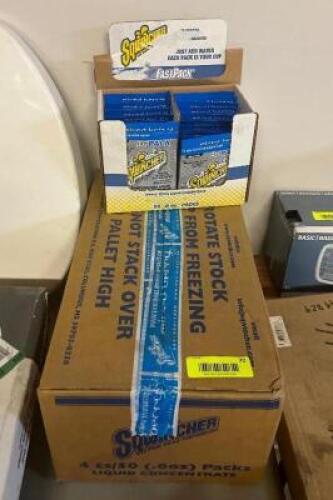 CASE OF SQWINCHER FAST PACK HYDRATION MIXES