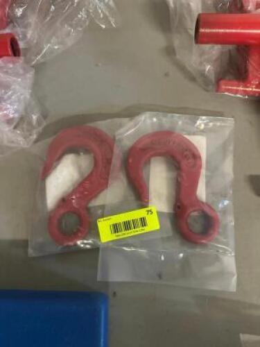 (2) - OPEN EYE HOOKS