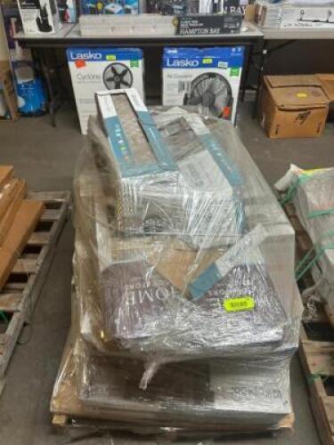 FULL PALLET OF SIMILARLY COLORED TILE AND FLOORING