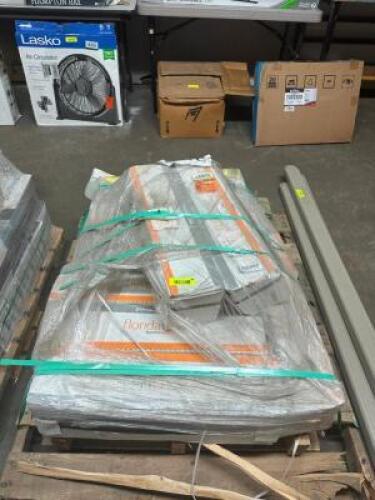 FULL PALLET OF SIMILARLY COLORED TILE AND FLOORING