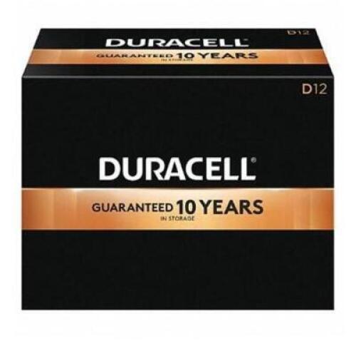 DESCRIPTION: (2) PACK OF (12) COPPERTOP BATTERY BRAND/MODEL: MN1300 INFORMATION: ALKALINE/PREMIUM RETAIL$: $33.75 PER PK OF 12 SIZE: D [1.31"DIA X 2.3