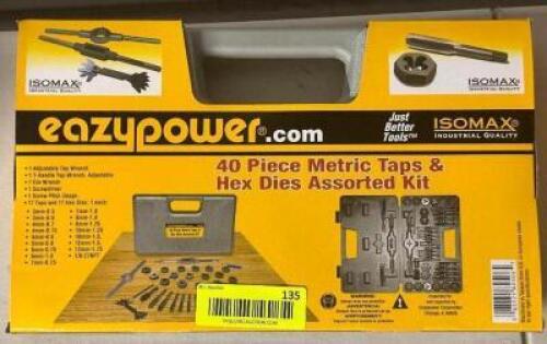 40 PIECE METRIC TRAP AND HEX DIES KIT