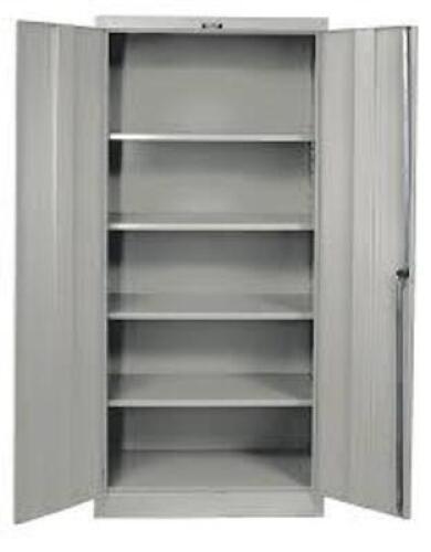 DESCRIPTION: (1) STORAGE CABINET BRAND/MODEL: HALLOWELL INFORMATION: ADJUSTABLE SHELVES, STEEL SIZE: 24" X 48" X 72" RETAIL$: $1605.00 EA QTY: 1
