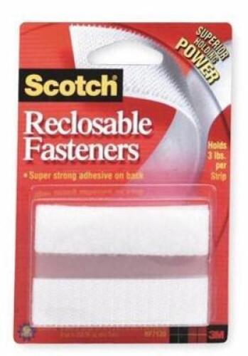 DESCRIPTION: (1) PACK OF (24) RECLOSABLE FASTER BRAND/MODEL: SCOTCH/RF7130X INFORMATION: 2-PACKS/WHITE RETAIL$: $354.48 PER OF 24 SIZE: 3"L X .75"W QT