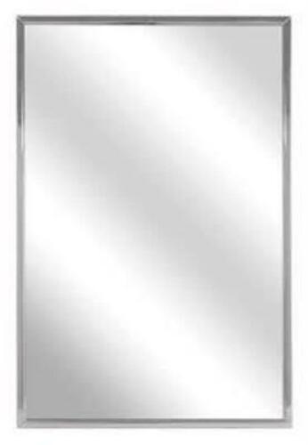 DESCRIPTION: (1) CHANNEL FRAME MIRROR BRAND/MODEL: BRADLEY #781-060360 INFORMATION: BRIGHT POLISHED FINISH SIZE: 60" X 36" RETAIL$: $93.13 EA QTY: 1