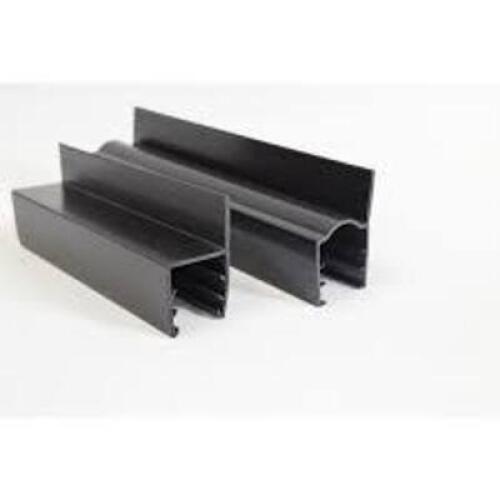 DESCRIPTION: (2) RESTROOM STALL PRIVACY SEAL BRAND/MODEL: MALISH #PROF2637MB INFORMATION: BLACK RETAIL$: $64.75 EA QTY: 2
