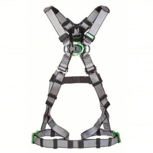 DESCRIPTION: (1) FULL BODY HARNESS BRAND/MODEL: MSA #197EG7 INFORMATION: GRAY, NO PADDING, CLIMBING, VEST HARNESS, QUICK-CONNECT / TONGUE, MATING SIZE