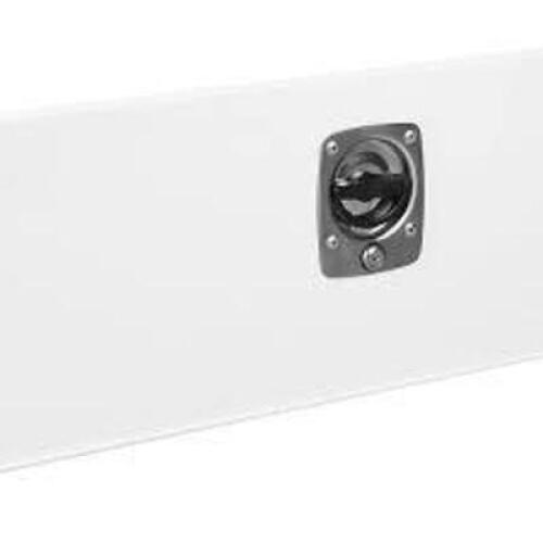 DESCRIPTION: (1) SHELF DOOR BRAND/MODEL: WEATHERGUARD #9505-3-01 INFORMATION: WHITE SIZE: 52" RETAIL$: $210.63 EA QTY: 1