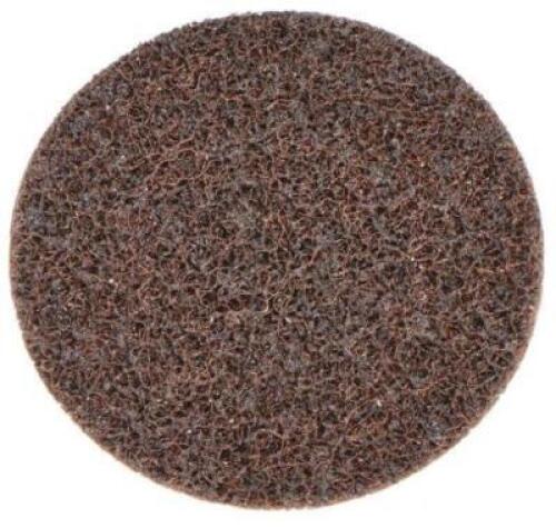 DESCRIPTION: (2) PACKS OF (25) NONWOVEN QUICK CHANGE DISC BRAND/MODEL: 3M SCOTCH-BRITE/13257 INFORMATION: BROWN/MAX RPM: 18000 RETAIL$: $77.50 PER PK