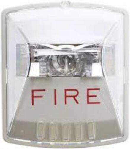 DESCRIPTION: (2) WALL STROBE FIRE ALARM BRAND/MODEL: WHEELOCK #127685 SIZE: 12/24 VDC RETAIL$: $45.00 EA QTY: 2