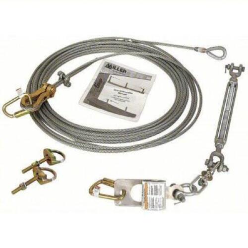 DESCRIPTION: (1) HORIZONTAL LIFELINE KIT BRAND/MODEL: HONEYWELL MILLER #5RRD0 SIZE: 60 FT RETAIL$: $1015.80 EA QTY: 1