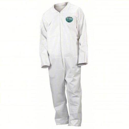 DESCRIPTION: (1) PACK OF (50) DISPOSABLE COVERALLS BRAND/MODEL: LAKELAND #49CK59 SIZE: XL RETAIL$: $262.86 EA QTY: 1