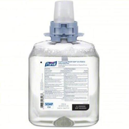 DESCRIPTION: (1) CASE OF (4) FOAM HAND SOAP BRAND/MODEL: PURELL #56JM41 SIZE: 1250 ML RETAIL$: $162.43 TOTAL QTY: 1