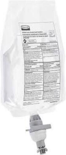 DESCRIPTION: (4) ENRICHED FOAM ALCOHOL HAND SANITIZER REFILL BRAND/MODEL: RUBBERMAID INFORMATION: AUTOFOAM SIZE: 1000 ML RETAIL$: $26.14 EA QTY: 4