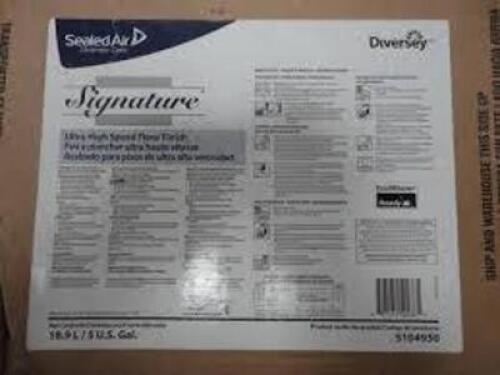 DESCRIPTION: (1) ULTRA HIGH SPEED FLOOR CLEANER BRAND/MODEL: SEALED AIR SIGNATURE SIZE: 5 GA RETAIL$: $158.00 QTY: 1