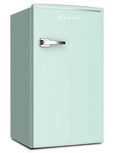 SEAFOAM GREEN RETRO STYLE MINI FRIDGE