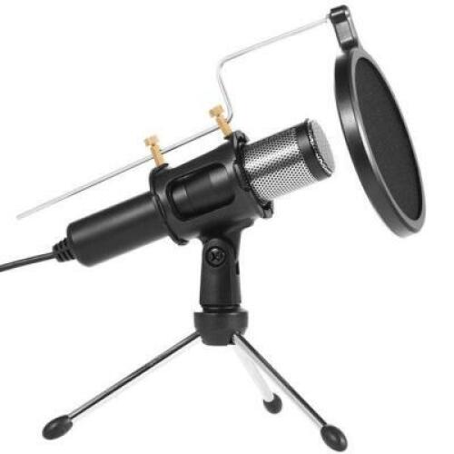 DESCRIPTION: (1) PROFESSIONAL MICROPHONE BRAND/MODEL: IMOUNTEK INFORMATION: BLACK/FOR PODCASTING, GAMING & CHATTING RETAIL$: $21.45 SIZE: 7"L X 3"DIA