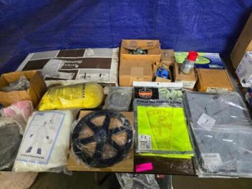 DESCRIPTION: (1) TABLE OF MISC ITEMS INFORMATION: SEE INSPECTION QTY: 1