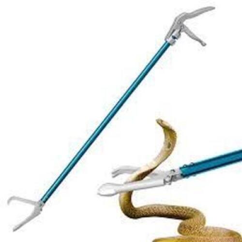 DESCRIPTION: (1) SNAKE HANDLING TOOL BRAND/MODEL: TONGS . COM INFORMATION: BLUE SIZE: APPROX 5' RETAIL$: $31.99 EA QTY: 1