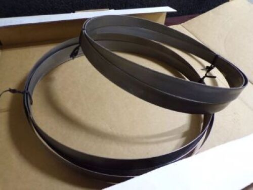 DESCRIPTION: (6) BAND SAW BLADES BRAND/MODEL: MORSE # SIZE: 10', 3", .035 RETAIL$: $56.97 EA QTY: 6