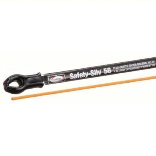 DESCRIPTION: (1) FLUX COATED SILVER BRAZING ALLOY BRAND/MODEL: SAFETY-SILV 56 RETAIL$: $104.06 EA QTY: 1