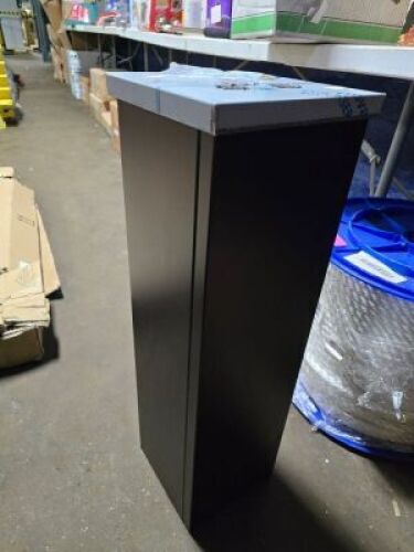 DESCRIPTION: (1) CIGARETTE RECEPTACLEINFORMATION: BLACKRETAIL$: $136.27&nbsp;QTY: 1
